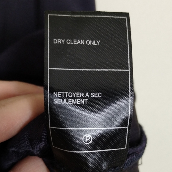 Cupcakes and Cashmere Raven Shorts Navy Blue Women's Size 10 - Picture 8 of 9